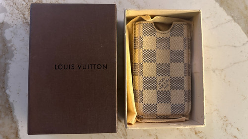 Custodia louis vuitton - vuitton, damier